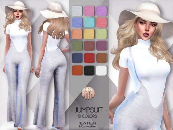 The Sims Resource: Jumpsuit (Overalls) BD79 by busra tr