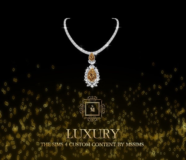  MSSIMS: Luxury necklace