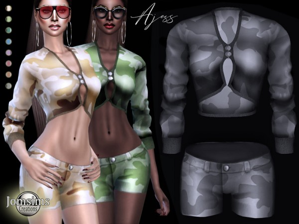  The Sims Resource: Ajess outfit by jomsims
