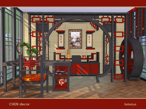  The Sims Resource: Chen Office by soloriya