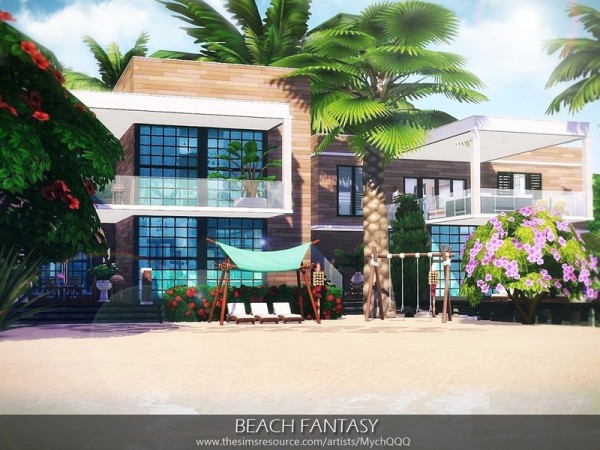  The Sims Resource: Beach Fantasy by MychQQQ