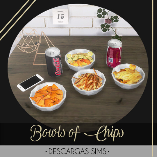  Descargas Sims: Bowls of Chips