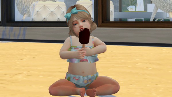  Simtographies: Popsicle Accessory (Toddler) and Poses