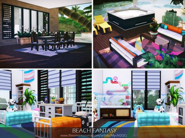  The Sims Resource: Beach Fantasy by MychQQQ