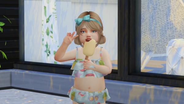  Simtographies: Popsicle Accessory (Toddler) and Poses
