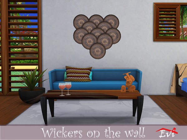  The Sims Resource: Wickers on the wall by evi