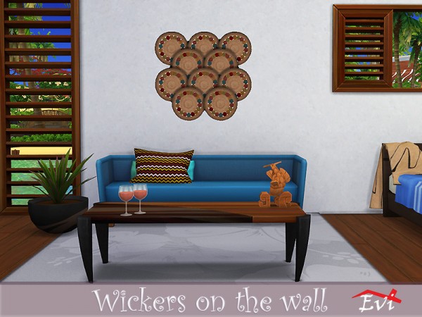  The Sims Resource: Wickers on the wall by evi