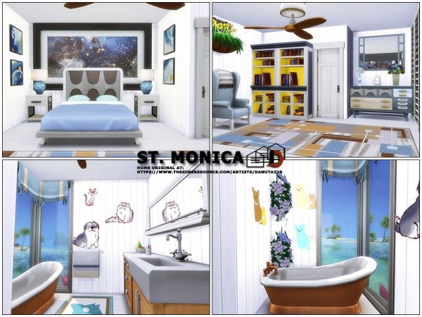  The Sims Resource: ST. Monica house by Danuta720