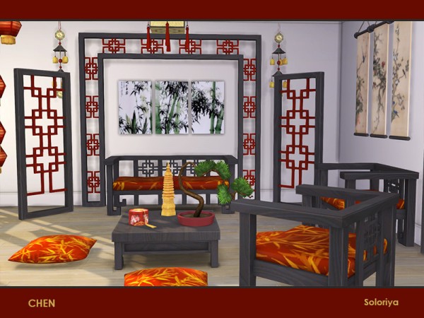  The Sims Resource: Chen furniture by soloriya