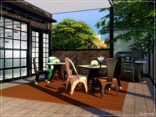  The Sims Resource: Old and New house by Lhonna