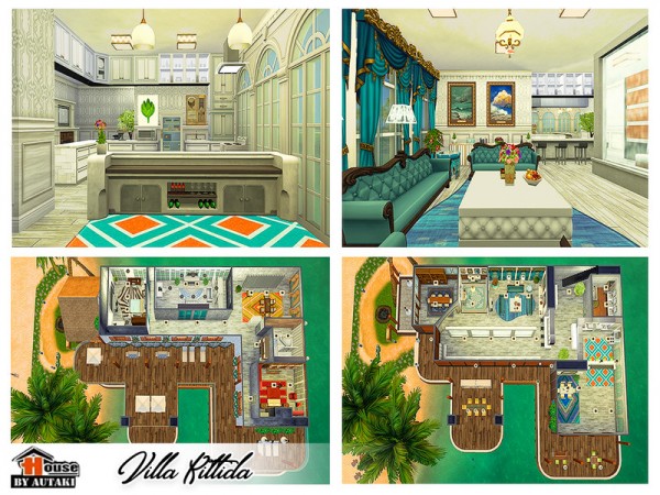  The Sims Resource: Villa Kittida by autaki