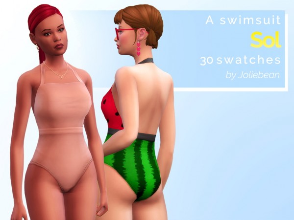 Joliebean: Sol   an one piece swimsuit