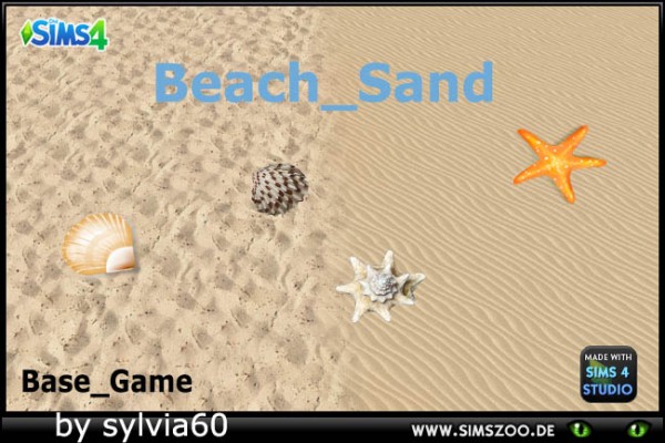  Blackys Sims 4 Zoo: Beach Sand by sylvia60