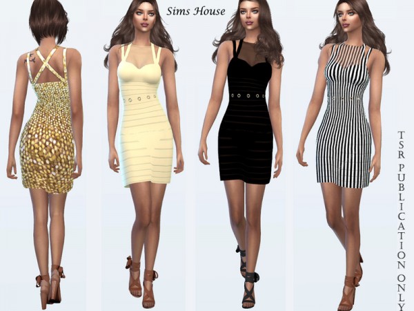  The Sims Resource: Dress Andromeda by Sims House