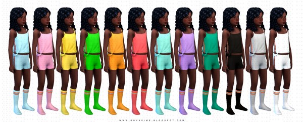  Onyx Sims: Rainbow set