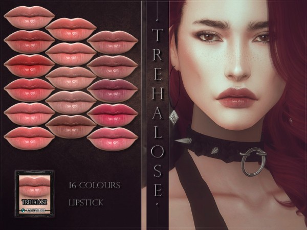  The Sims Resource: Trehalose Lipstick by RemusSirion