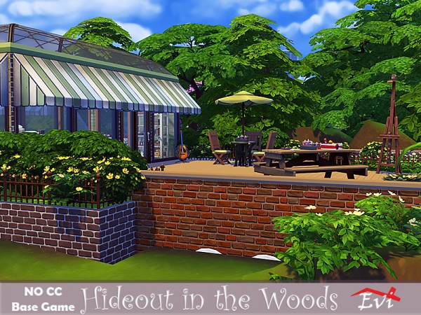  The Sims Resource: Hideout in the woods by evi