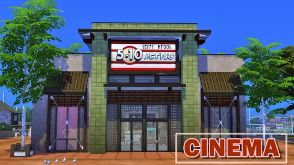  Sims 3 by Mulena: Cinema