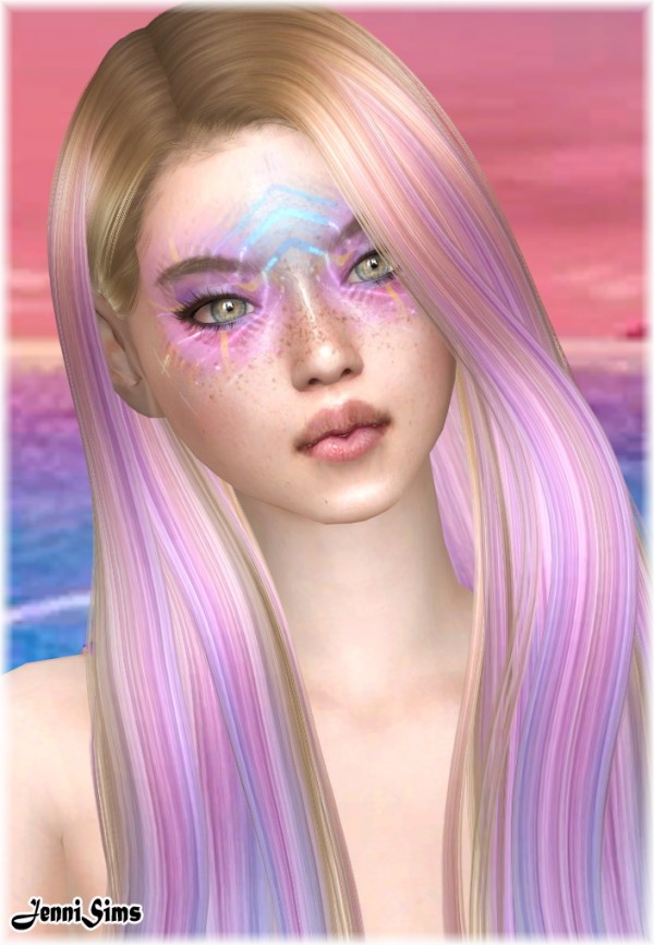 Jenni Sims Eyeshadow Cyber Girl • Sims 4 Downloads
