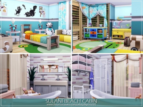  The Sims Resource: Sulani Beach Cabin by MychQQQ