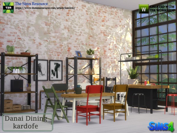  The Sims Resource: Danai Diningroom by kardofe