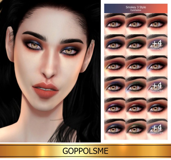  GOPPOLS Me: Smokey 3 Style Eyeshadow