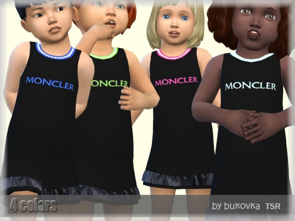  The Sims Resource: Dress Toddler by bukovka