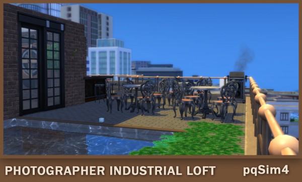  PQSims4: Industrial Photographer Penthouse   no CC