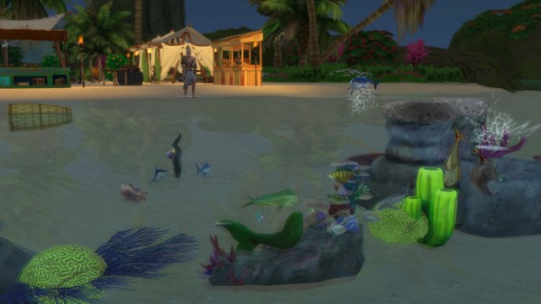  Mod The Sims: Shell fishing sign by Serinion