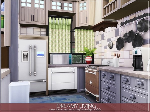  The Sims Resource: Dreamy Living by MychQQQ