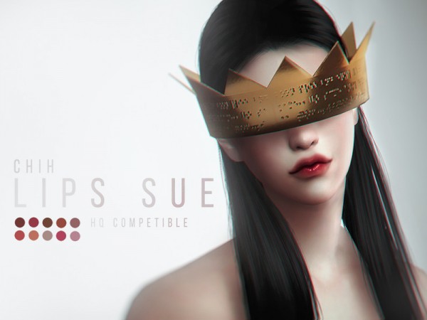 The Sims Resource: Sue Lips by Chih