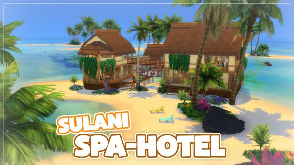  Mod The Sims: Sulani Spa Hotel   no CC by Axaba
