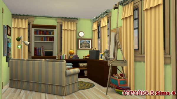  Sims 3 by Mulena: Freelancer House