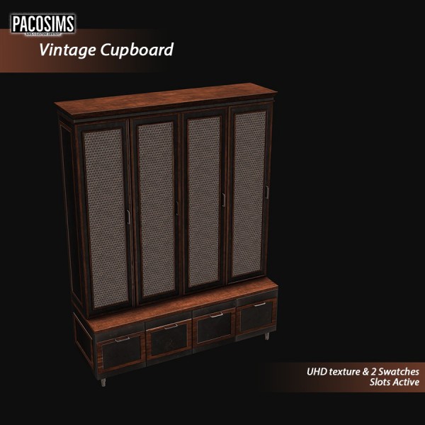  Paco Sims: Vinatge Cupboard
