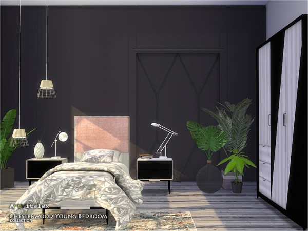  The Sims Resource: Chesterwood Young Bedroom by ArtVitalex