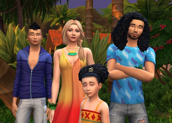  Sims Artists: The White family