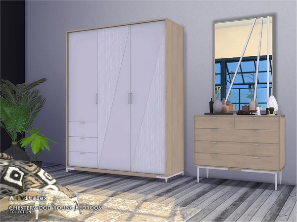  The Sims Resource: Chesterwood Young Bedroom by ArtVitalex