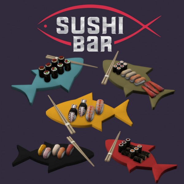 Leo 4 Sims: Sushi Bar