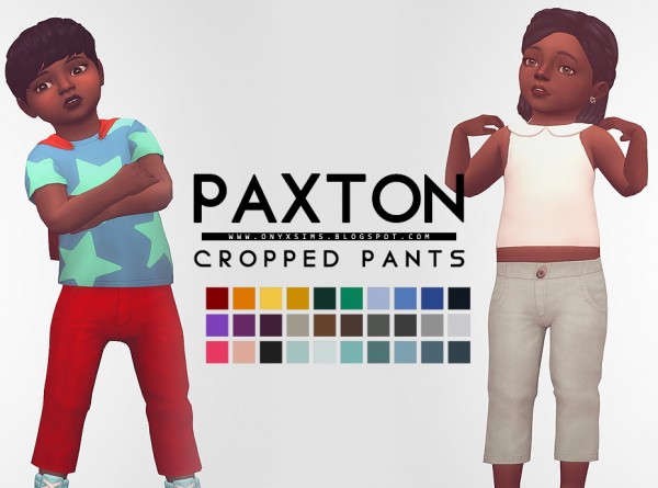  Onyx Sims: Paxton pants