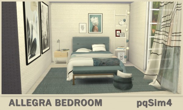  PQSims4: Allegra Bedroom
