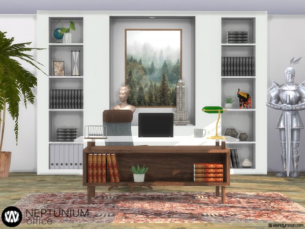 The Sims Resource: Neptunium Office by wondymoon
