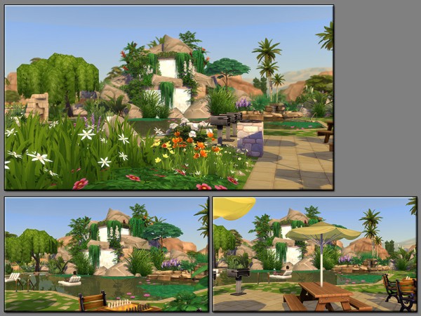  The Sims Resource: Jungle Aqua Park by matomibotaki