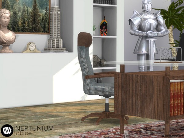 The Sims Resource: Neptunium Office by wondymoon • Sims 4 Downloads