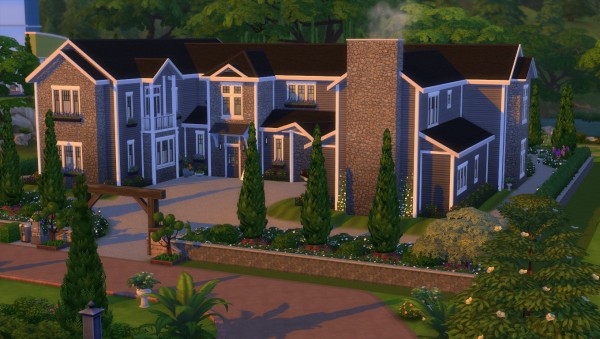  Mod The Sims: Horizon Estate   No CC by wouterfan