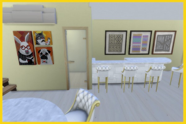  Blackys Sims 4 Zoo: Artists home by Kosmopolit