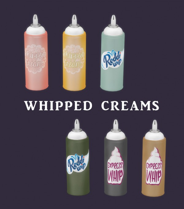 Leo 4 Sims: Whipped Creams