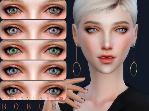  The Sims Resource: Eyecolors 30 by Bobur
