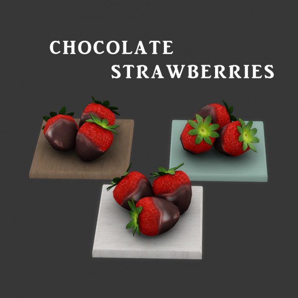 Leo 4 Sims: Chocolate Strawberries