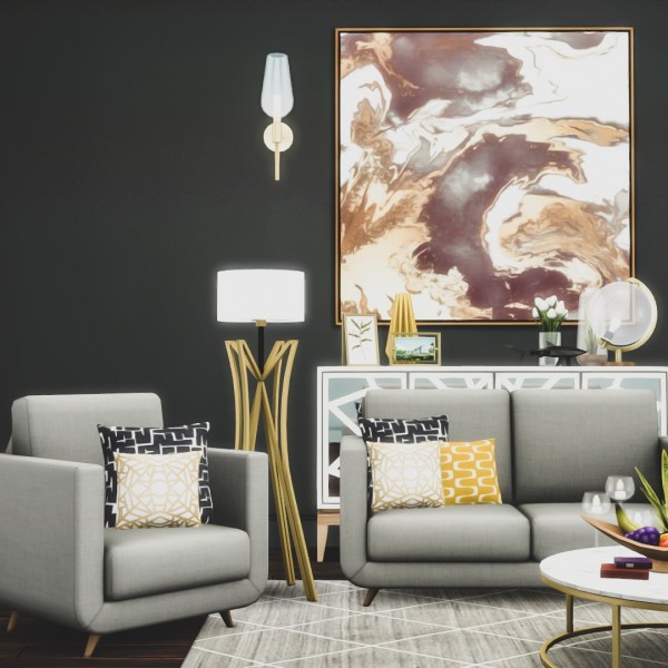 Simsational designs: Phoebe Sofa Suite   Matching Sofa, Loveseat and Armchair