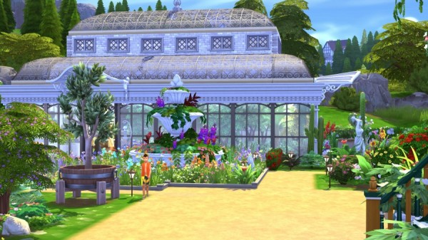  Sims Artists: Giverny the garden of Claude Monet